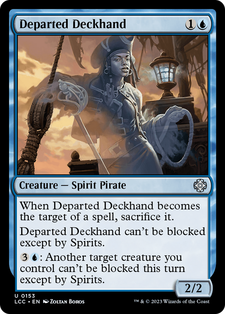 Departed Deckhand [The Lost Caverns of Ixalan Commander] - Destination Retro