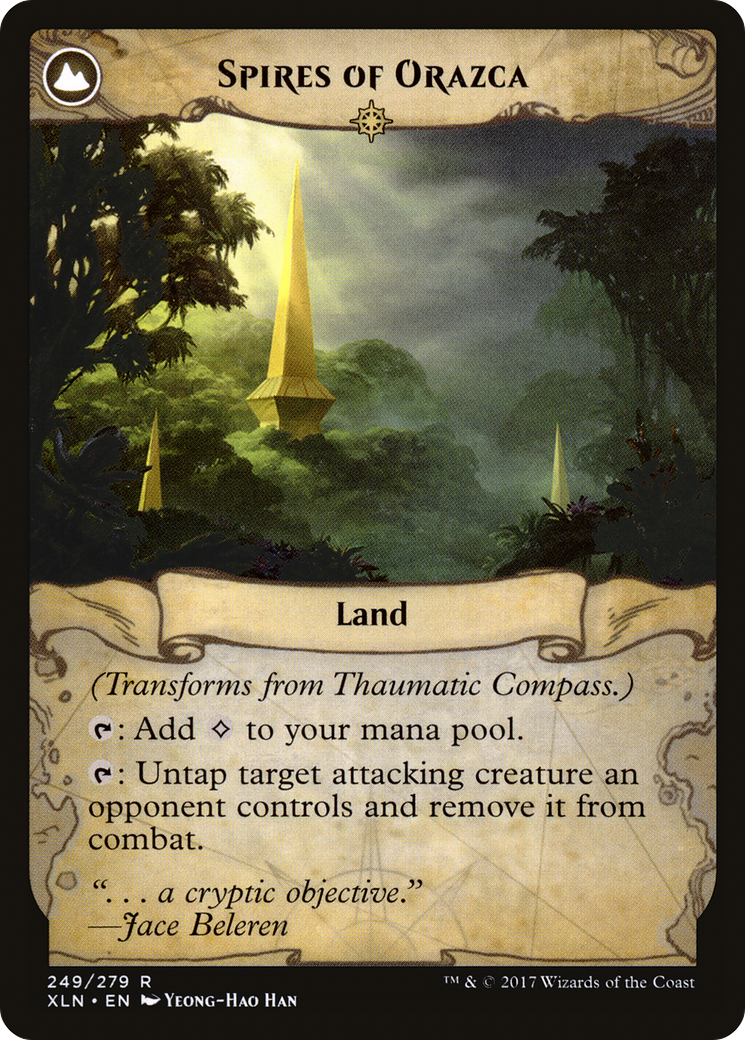 Thaumatic Compass // Spires of Orazca [Secret Lair: From Cute to Brute] - Destination Retro