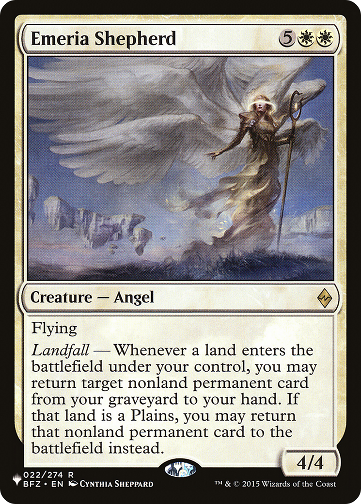 Emeria Shepherd [Secret Lair: Angels] - Destination Retro