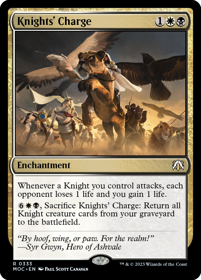 Knights' Charge [March of the Machine Commander] - Destination Retro