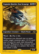 Captain Howler, Sea Scourge (First-Place Foil) [Aetherdrift] - Destination Retro