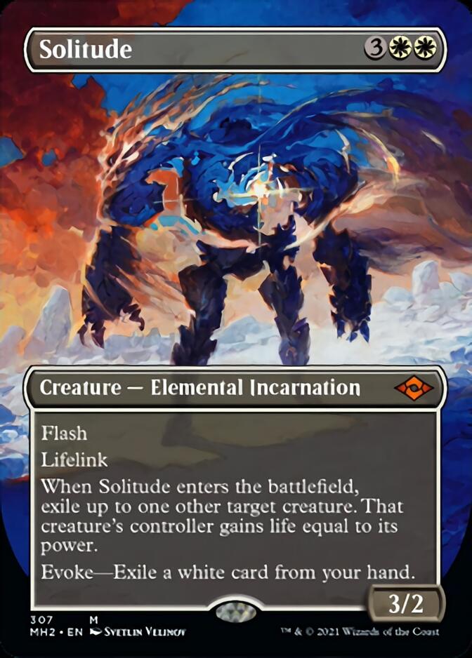 Solitude (Borderless Alternate Art) [Modern Horizons 2] - Destination Retro