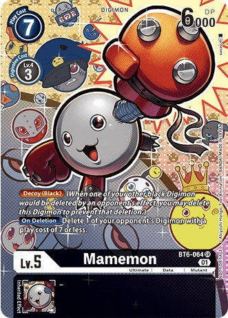 Mamemon [BT6-064] (Alternate Art) (Revision Pack 2021) [Double Diamond Promos] - Destination Retro