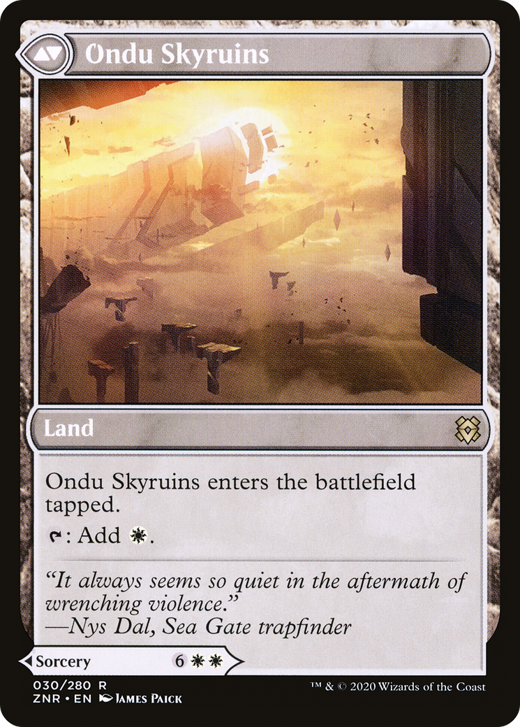 Ondu Inversion // Ondu Skyruins [Secret Lair: From Cute to Brute] - Destination Retro