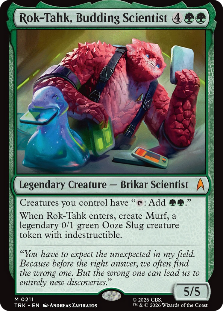 Rok-Tahk, Budding Scientist [Star Trek] - Destination Retro