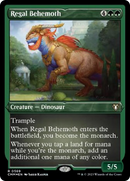 Regal Behemoth (Foil Etched) [Commander Masters] - Destination Retro