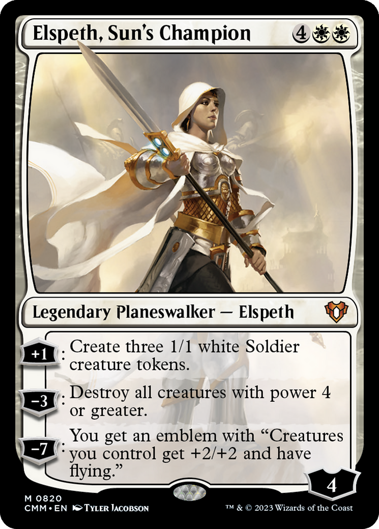 Elspeth, Sun's Champion [Commander Masters] - Destination Retro