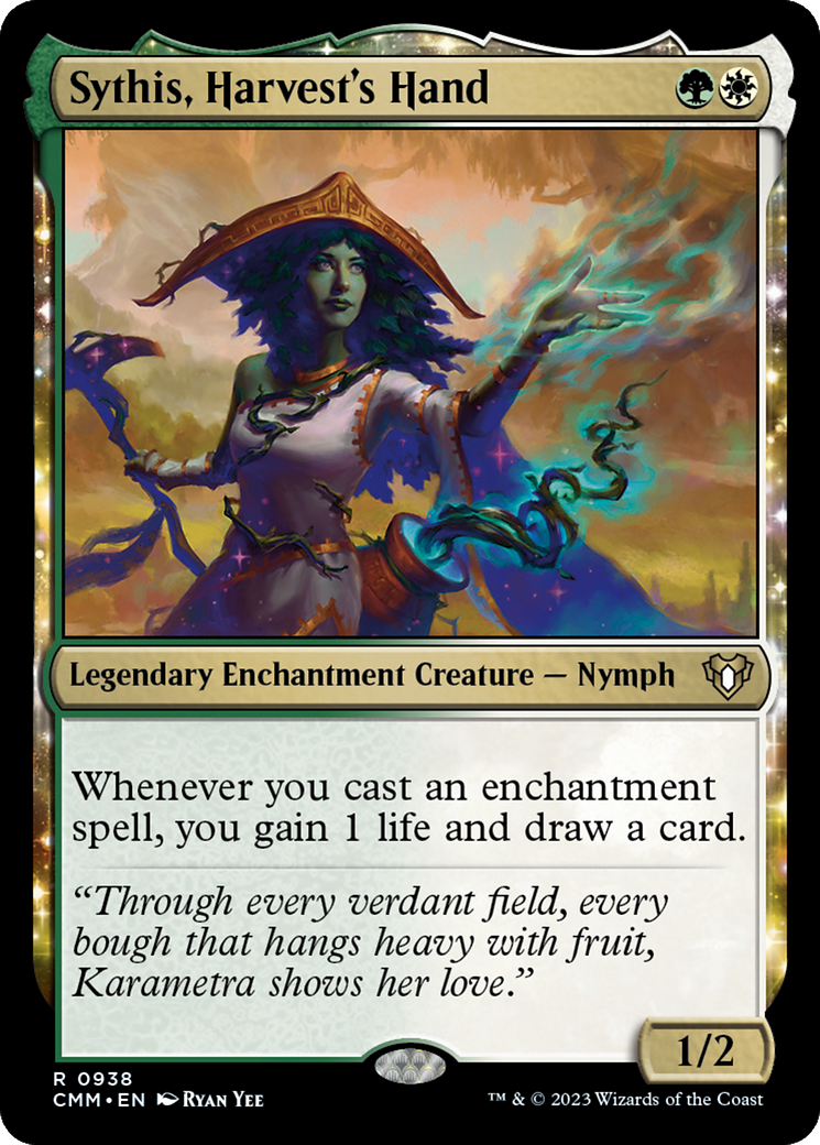 Sythis, Harvest's Hand [Commander Masters] - Destination Retro