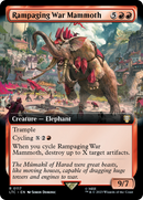 Rampaging War Mammoth (Extended Art) [The Lord of the Rings: Tales of Middle-Earth Commander] - Destination Retro