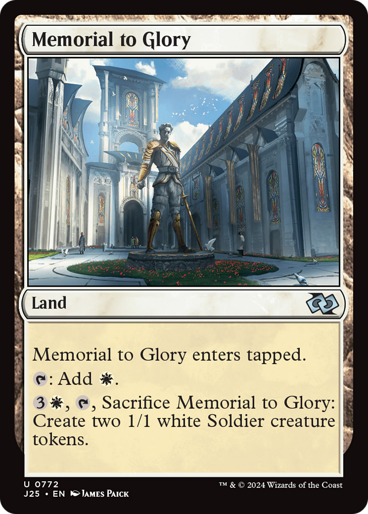Memorial to Glory [Foundations Jumpstart] - Destination Retro
