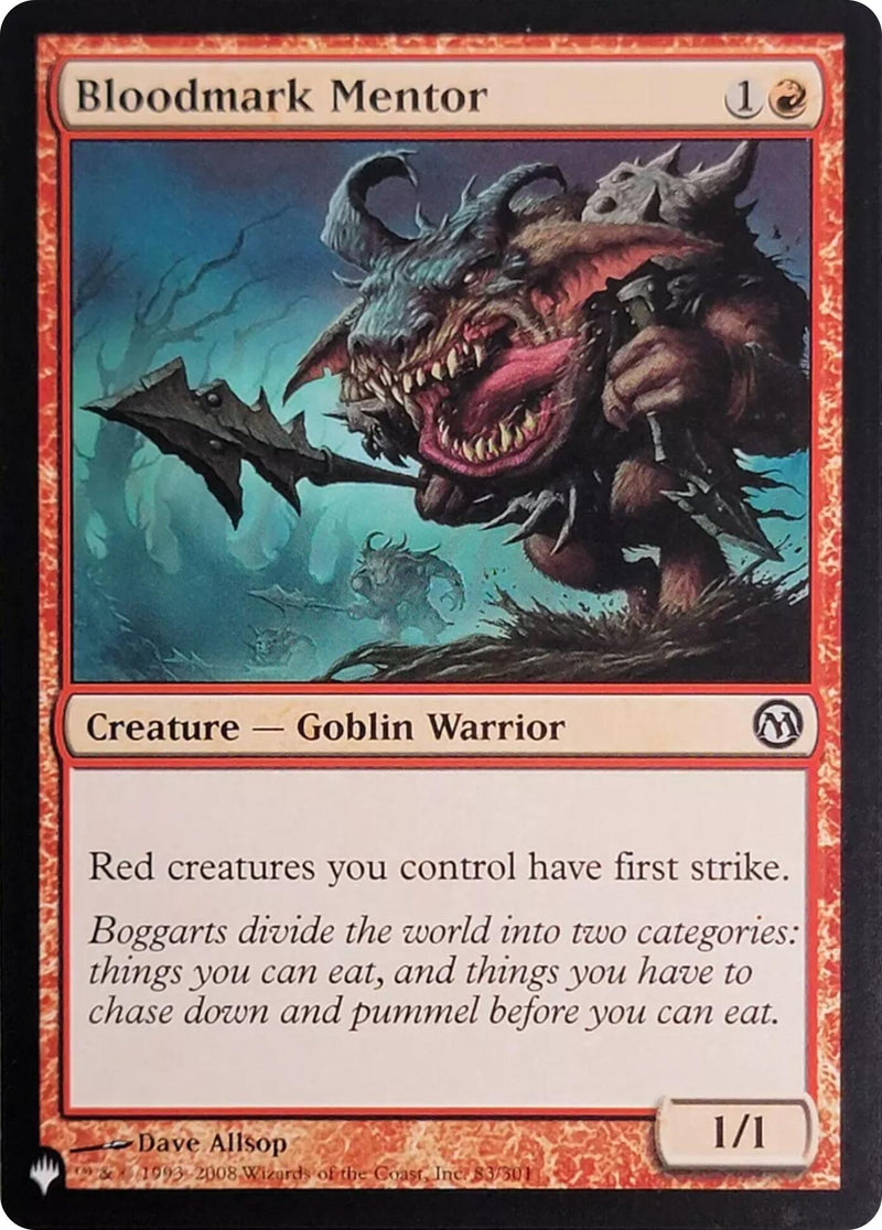 Bloodmark Mentor (83) [The List] - Destination Retro