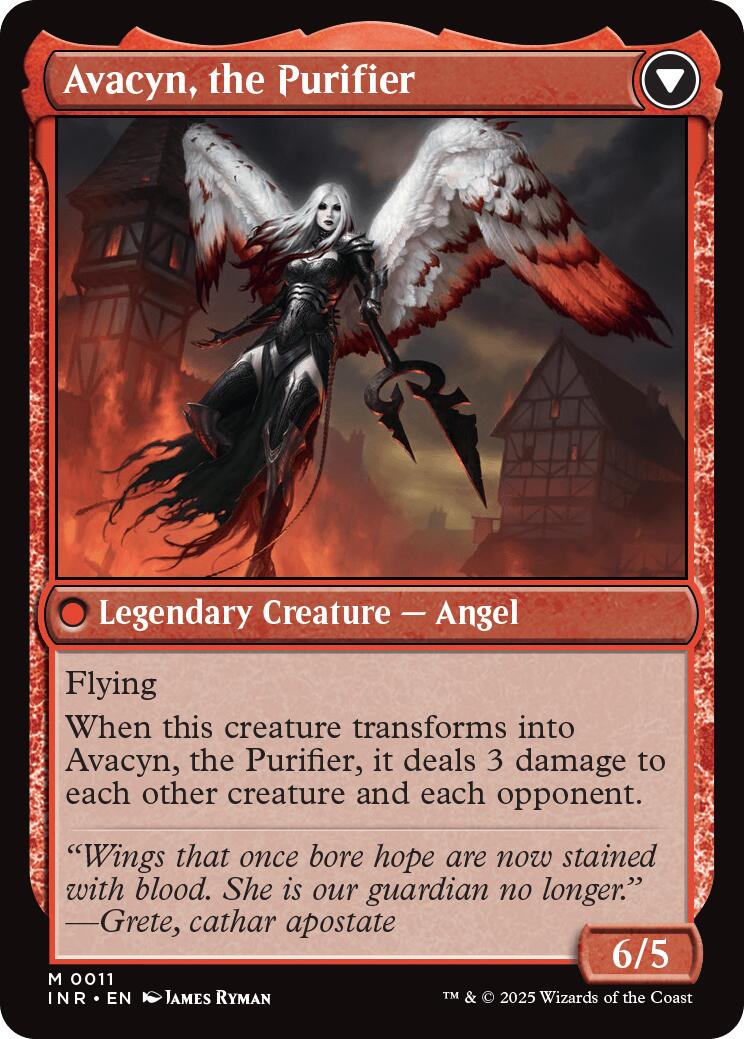Archangel Avacyn // Avacyn, the Purifier [Innistrad Remastered] - Destination Retro