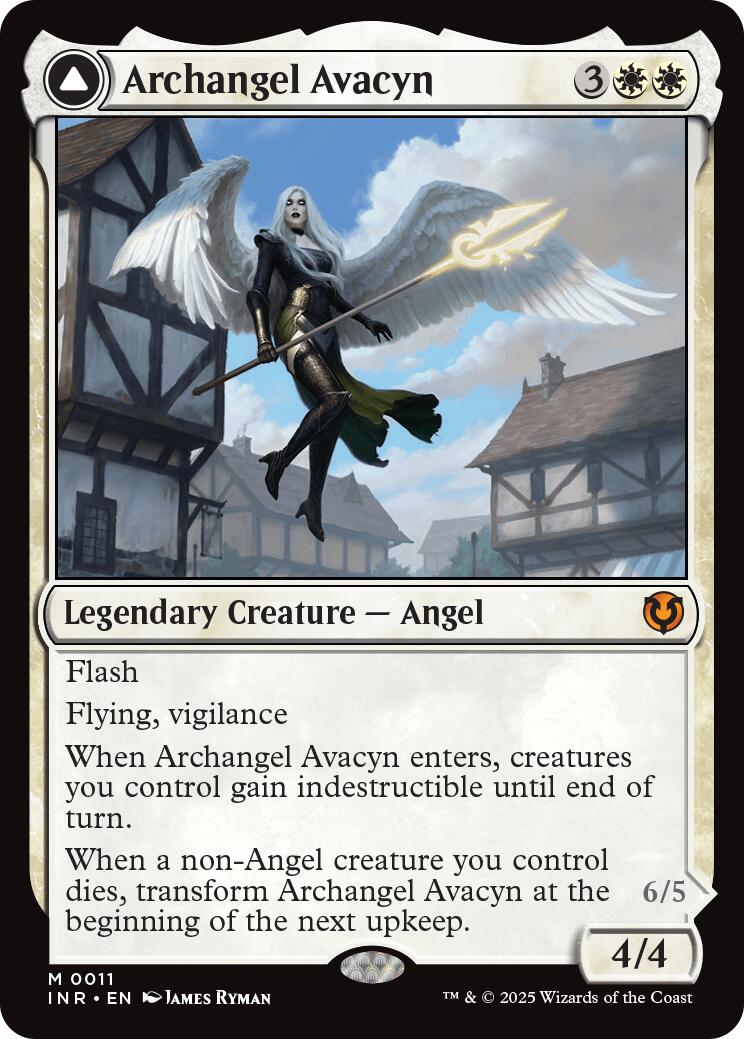 Archangel Avacyn // Avacyn, the Purifier [Innistrad Remastered] - Destination Retro
