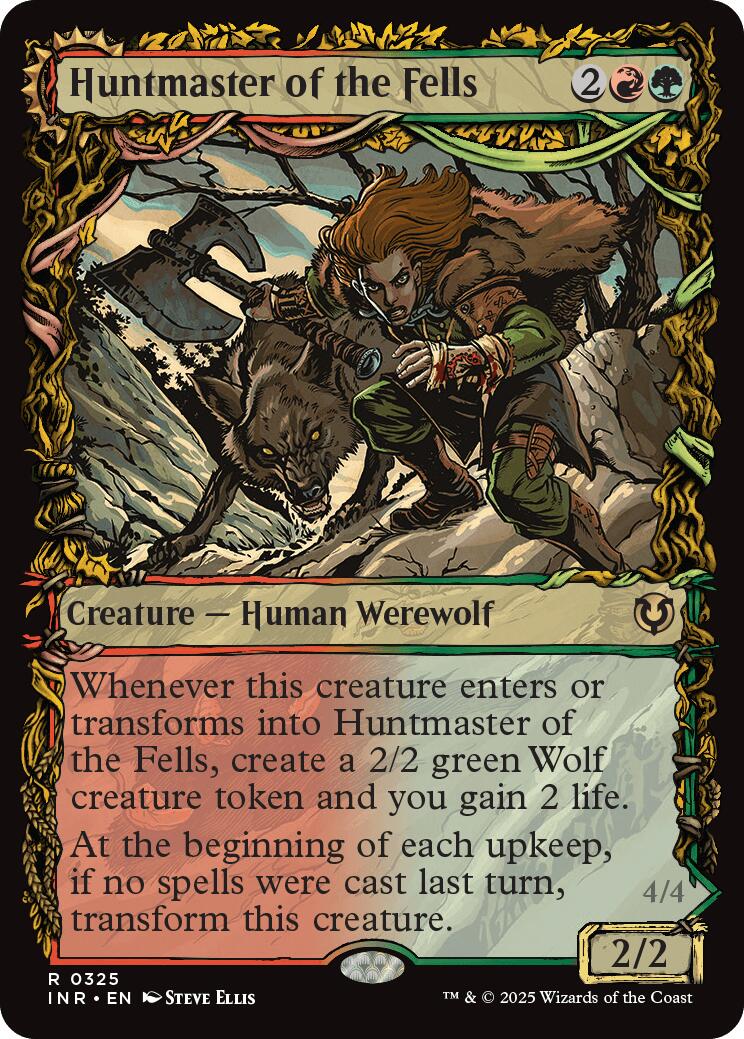 Huntmaster of the Fells // Ravager of the Fells (Showcase) [Innistrad Remastered] - Destination Retro