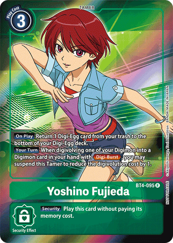 Yoshino Fujieda [BT4-095] (Buy-A-Box Promo) [Great Legend Promos] - Destination Retro