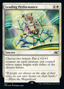 Leading Performance (Galaxy Foil) [Unfinity] - Destination Retro