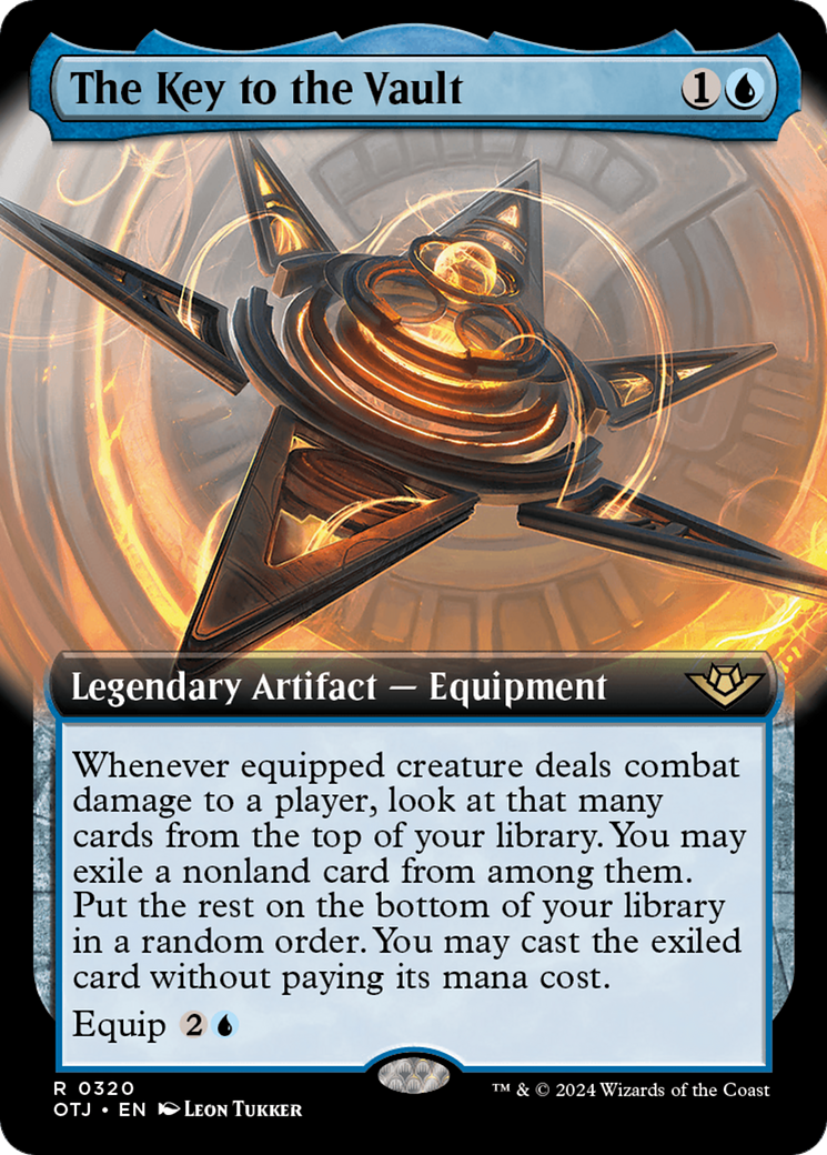 The Key to the Vault (Extended Art) [Outlaws of Thunder Junction] - Destination Retro