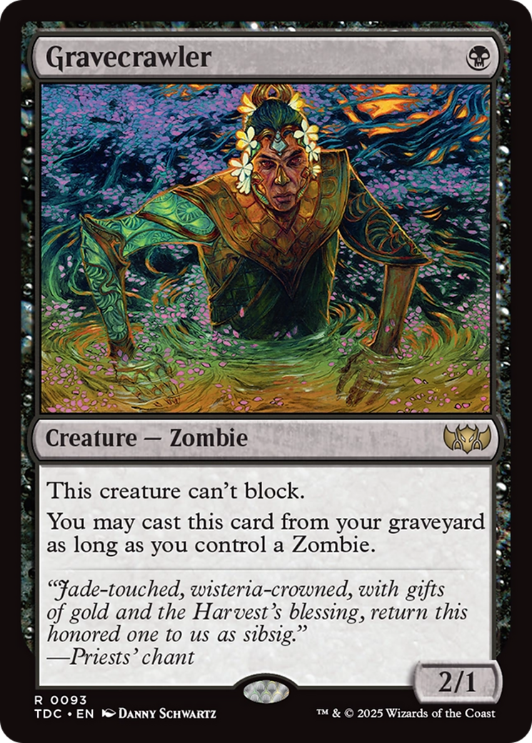 Gravecrawler [Tarkir: Dragonstorm Commander] - Destination Retro