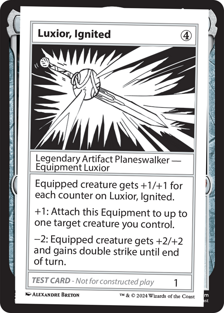 Luxior, Ignited [Mystery Booster 2 Playtest Cards] - Destination Retro