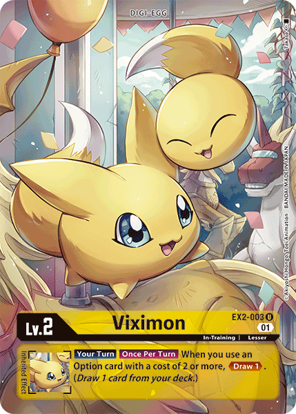 Viximon [EX2-003] (Alternate Art) [Digital Hazard] - Destination Retro