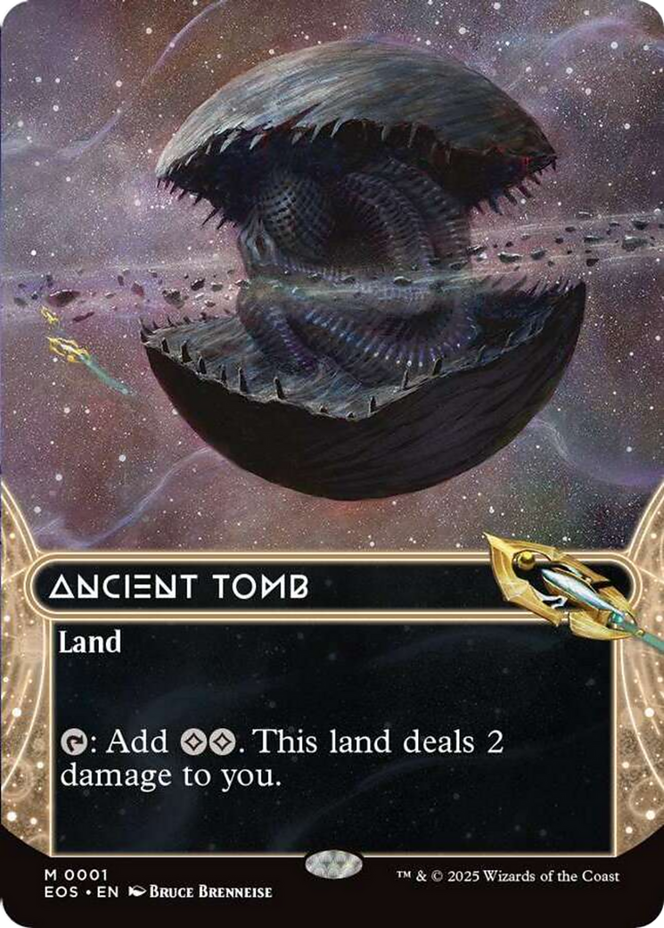 Ancient Tomb (0001) (Borderless) [Edge of Eternities: Stellar Sights] - Destination Retro