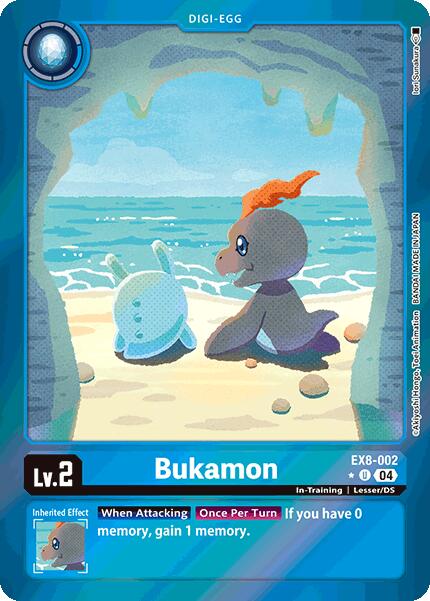 Bukamon [EX8-002] (Limited Foil) [Chain of Liberation] - Destination Retro