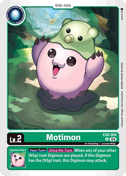 Motimon [EX8-004] [Chain of Liberation] - Destination Retro