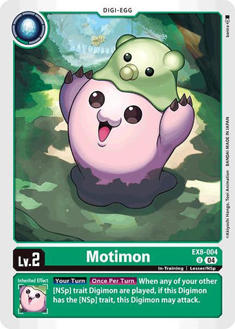 Motimon [EX8-004] [Chain of Liberation] - Destination Retro