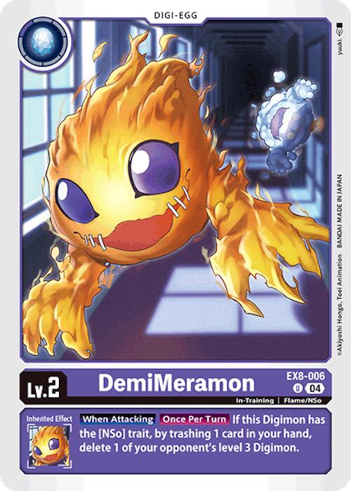DemiMeramon [EX8-006] [Chain of Liberation] - Destination Retro