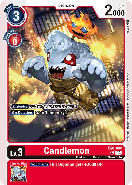 Candlemon [EX8-008] [Chain of Liberation] - Destination Retro
