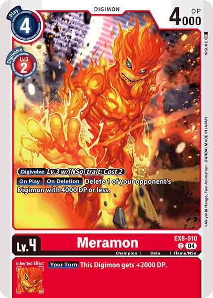 Meramon [EX8-010] [Chain of Liberation] - Destination Retro