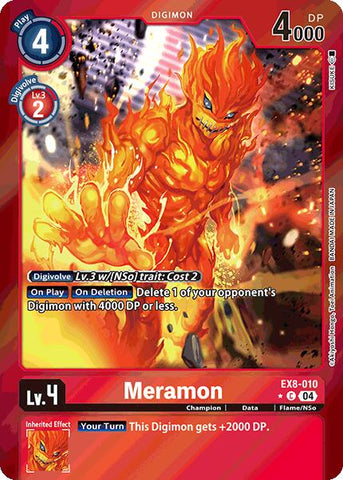 Meramon [EX8-010] (Limited Foil) [Chain of Liberation] - Destination Retro