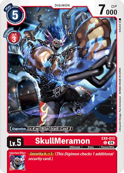 SkullMeramon [EX8-013] [Chain of Liberation] - Destination Retro