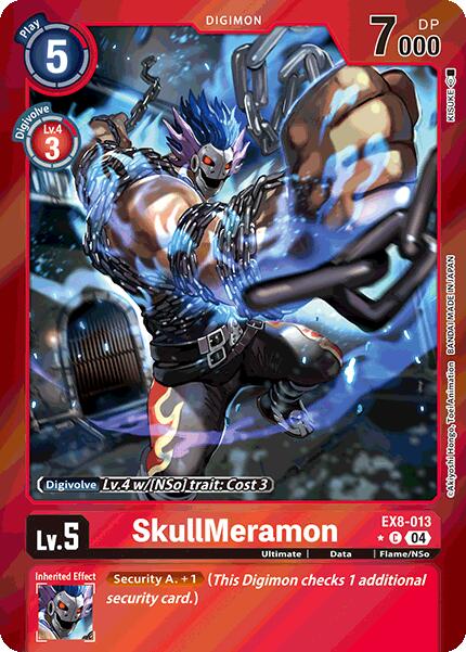 SkullMeramon [EX8-013] (Limited Foil) [Chain of Liberation] - Destination Retro