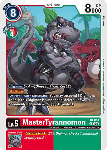 MasterTyrannomon [EX8-014] [Chain of Liberation] - Destination Retro