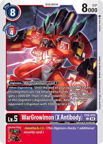 WarGrowlmon (X Antibody) [EX8-015] [Chain of Liberation] - Destination Retro