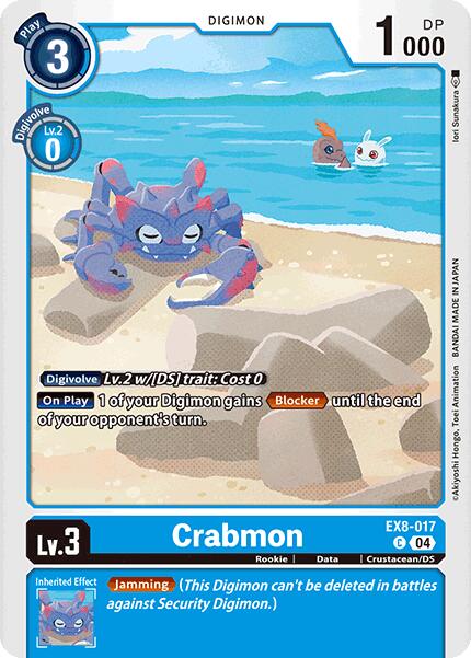 Crabmon [EX8-017] [Chain of Liberation] - Destination Retro