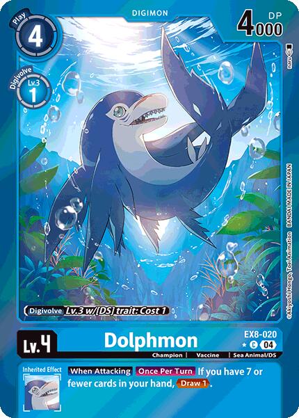 Dolphmon [EX8-020] (Limited Foil) [Chain of Liberation] - Destination Retro