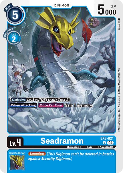Seadramon [EX8-021] [Chain of Liberation] - Destination Retro