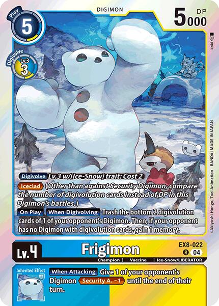 Frigimon [EX8-022] [Chain of Liberation] - Destination Retro