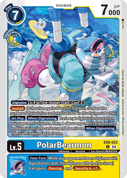 PolarBearmon [EX8-023] [Chain of Liberation] - Destination Retro