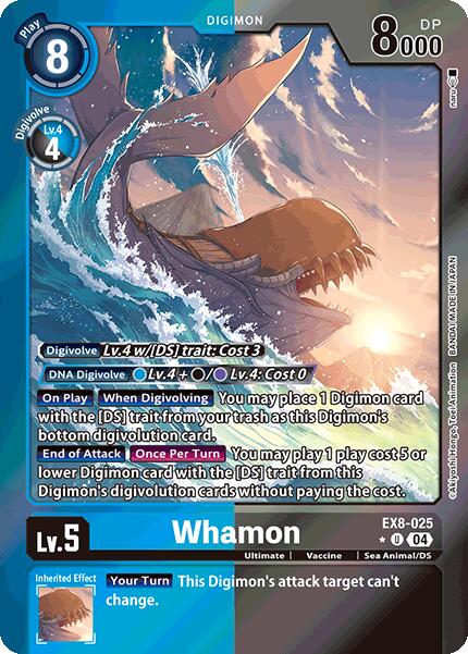 Whamon [EX8-025] (Limited Foil) [Chain of Liberation] - Destination Retro