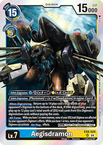 Aegisdramon [EX8-029] [Chain of Liberation] - Destination Retro