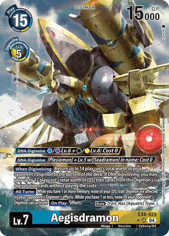 Aegisdramon [EX8-029] (Alternate Art) [Chain of Liberation] - Destination Retro