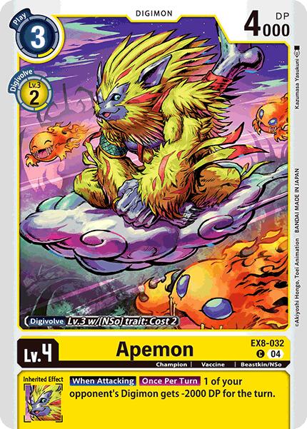 Apemon [EX8-032] [Chain of Liberation] - Destination Retro
