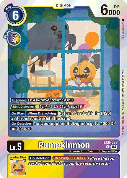 Pumpkinmon [EX8-033] [Chain of Liberation] - Destination Retro