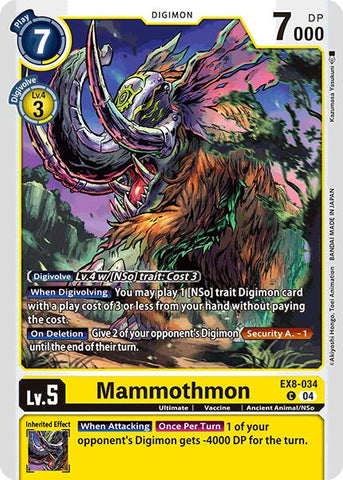 Mammothmon [EX8-034] [Chain of Liberation] - Destination Retro