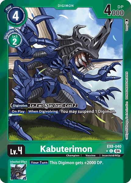 Kabuterimon [EX8-040] (Limited Foil) [Chain of Liberation] - Destination Retro
