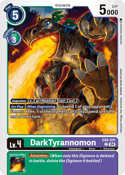 DarkTyrannomon [EX8-041] [Chain of Liberation] - Destination Retro
