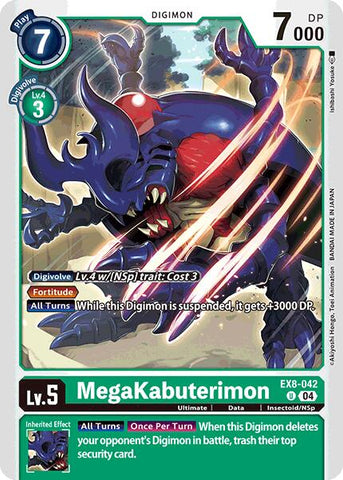 MegaKabuterimon [EX8-042] [Chain of Liberation] - Destination Retro
